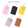 Portable ID Card Holder ID Cards And Bus Cards Easily Accessible With Unique Versatile PU Nice Gifts