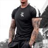 Summer Men's Ethnic Style Digital Printed Pattern Round Neck T-shirt, Casual and Comfortable T-shirt as a Gift, Outdoor Clothing