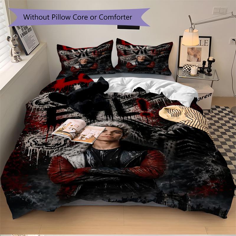 3Pcs Evil Reigns Supreme Bedding Sets For All Sizes New 3D Printed Bed Cover Comforter Duvet Cover Pillowcase Bedroom Decoration