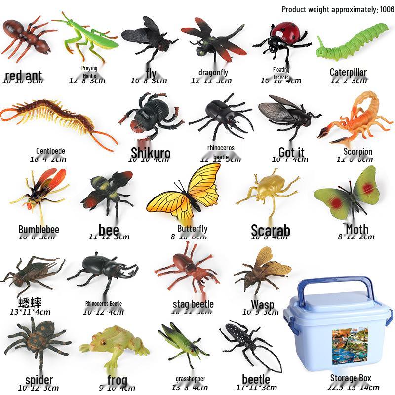 Children's Animal Simulation Toy Set: Eagle, Falcon, Secretary Bird, Owl Figurines