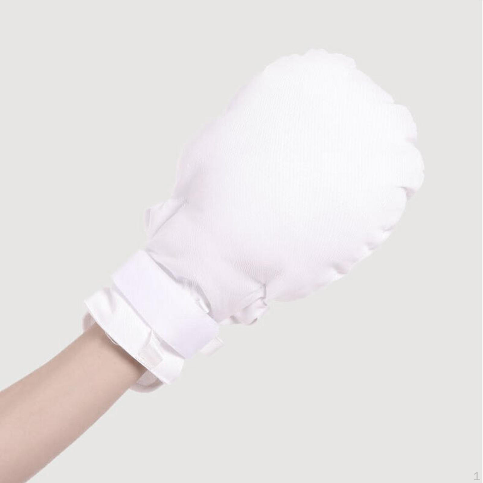 

Restraints Glove Breathable Padded Finger Control Mitt for Elderly