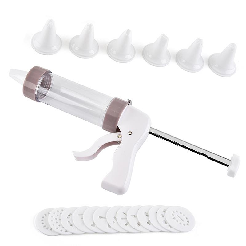 20pcs/set Cookie Press Making Gun Biscuits Cake Mold Set Cookie Press Make Machine