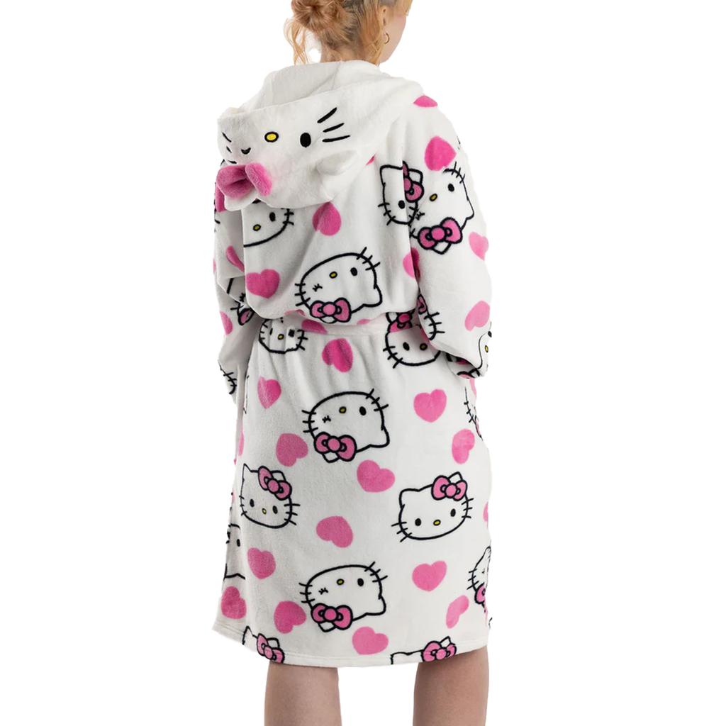 Hello Kitty Dámský/Dámský župan s kapucí