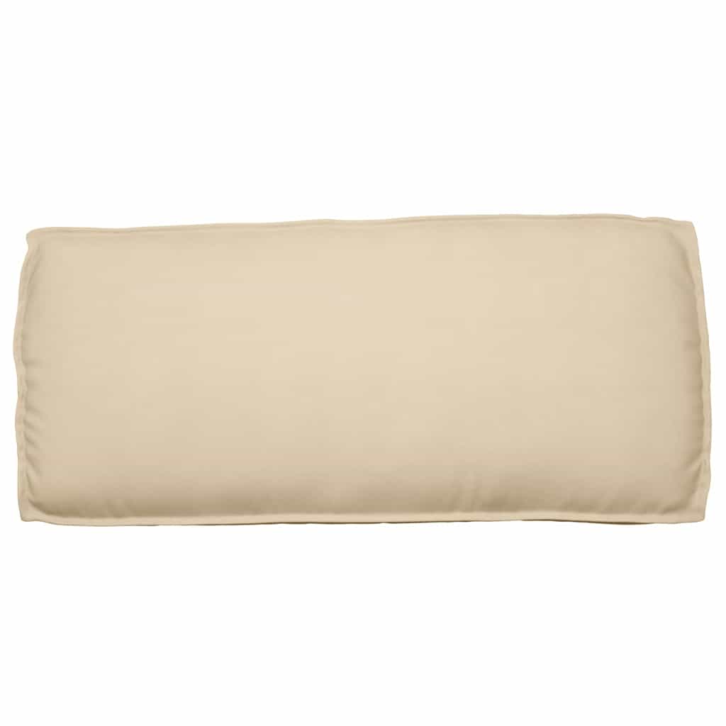 Beige Cushion 120 x 50 x 12 cm Oxford Fabric