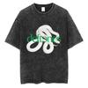 Washed Vintage Rock Band Deftones Private Music Tour  Tshirt Men Women Fashion Casual Oversized T Shirts Streetwear Unisex