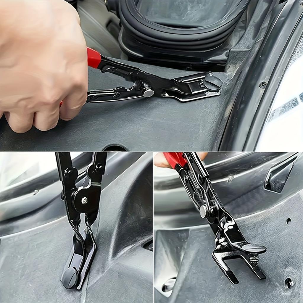 1pc Auto Clip Pliers and Fastener Remover,Car Trim Clip Removal Tool,Car Door Panel Removal Tool,Auto Fastener Remover, Car Door Panel, Interior