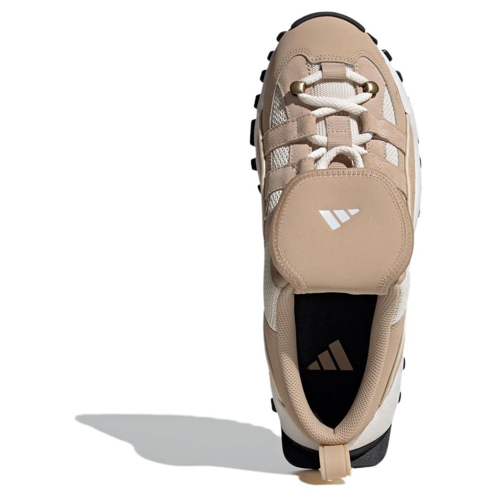 Adidas Seeulater Comfortable Versatile Slip Resistant Durable Low Top Casual Shoes Unisex Casual Shoes Light-Brown JQ5027