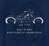 R1200C Montauk Motorcycle Maintained by Chromeheads T-Shirt 100% Cotton O-Neck Short Sleeve Summer Casual Mens T-shirt