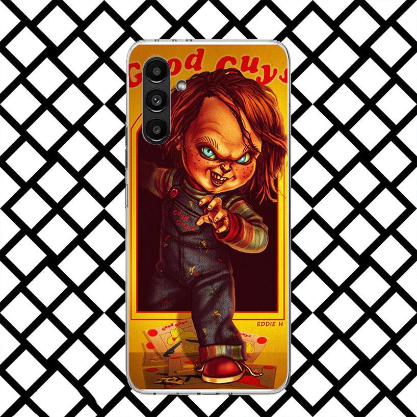 Chucky Doll Horror Movie Phone Case for Samsung Galaxy A17 A37 A57 A16 A26 A36 A56 A15 A25 A35 A55 A14 A24 A34 A54 A13 A23 A33 A