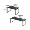 Yamazaki Jitsugyo 3866 Extendable Storage Shelf Black Approx. W36.5-60 X D23 X H18cm Tower Under Sink Storage Kitchen Rack