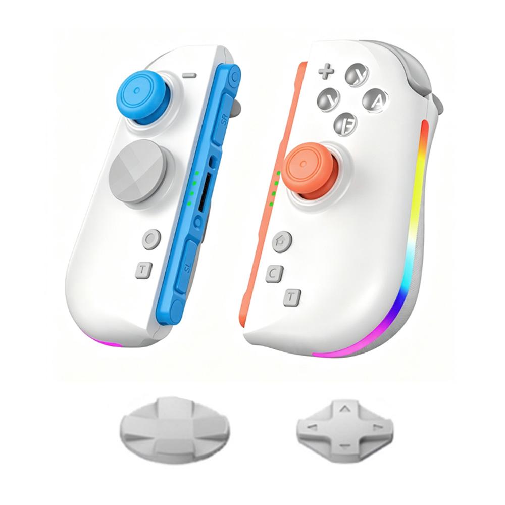 Magnetic Wireless Controller For Switch 2 One-Key Wake Up RGB Light Hall 3D Joystick Turbo Gamepad Programmable Back Buttons Set