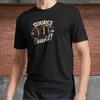 Men's and Women's T-shirts Retro Typographic Emblem for Tube