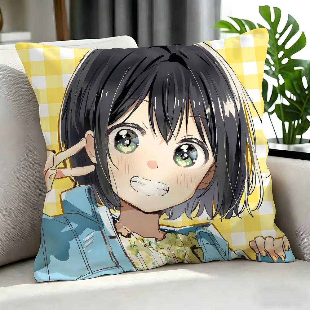 anime Senpai Is an Otokonoko Cushion Cover Cushion Cover Set Pcs x x x Pillowcase Decorative Sofa Home Decor
