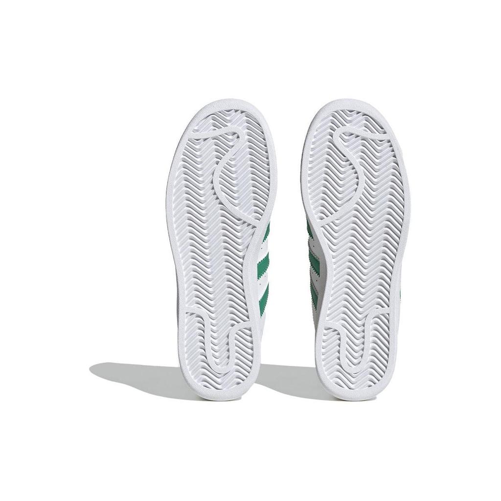 Adidas Superstar XLG Hvit Semi Court Grønn Dame Sneakers Skyhvit IF3002