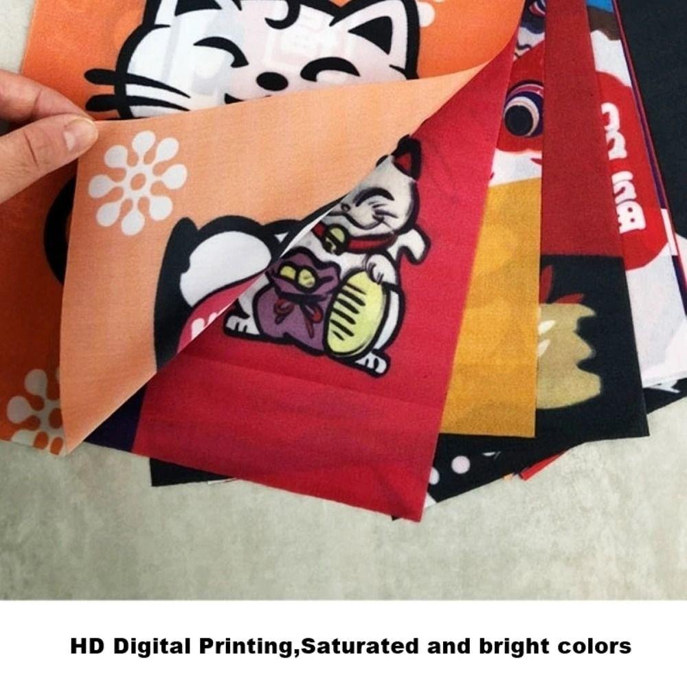 Japan Japanese Hanging Flag Hot Pot Sushi Small Colored Flag Bistro Decorative Banner  Restaurant