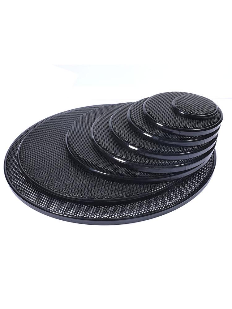 

21# Black Speaker Grille - 1 to 10 inch Car Audio Metal Mesh Cover 1 inch outer diameter 50mm (single)