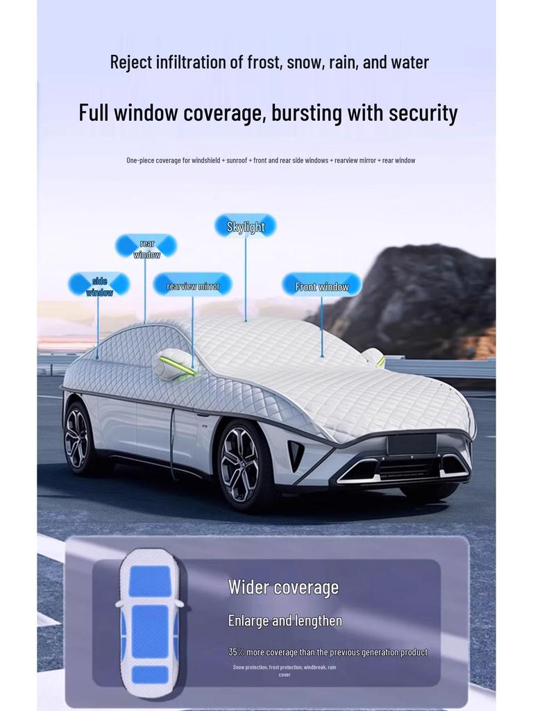 Snow & Heat Shield for Hyundai ix35, Mingtu, Elantra, Santa Fe Windshield