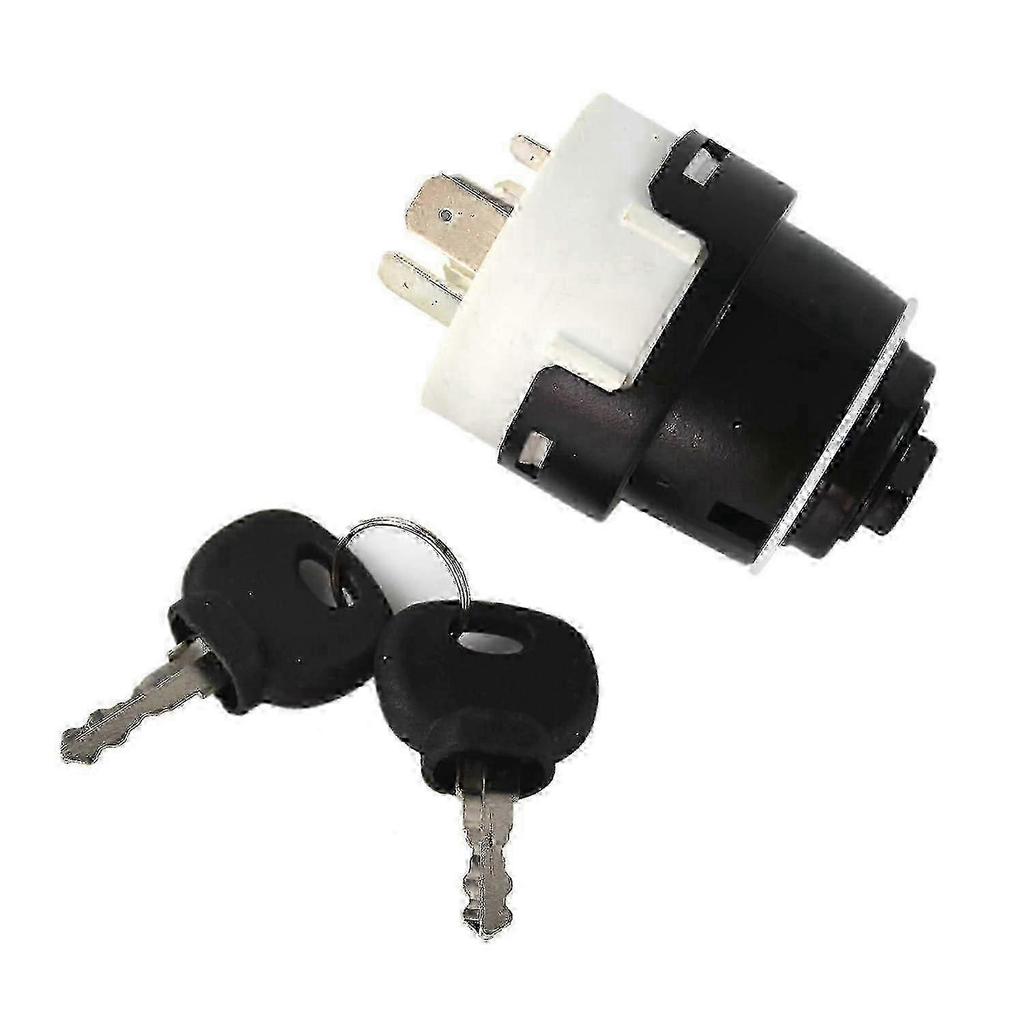 701/80184 701-80184 Interruttore di accensione con 2 chiavi 10 pin 50988 85804674 Compatibile con ricambi escavatori JCB e NH Case JCB200 JCB220 meno
