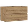 Waschbeckenunterschrank Fürs Badezimmer, Unterschrank Für Waschbecken, 90x38,5x45