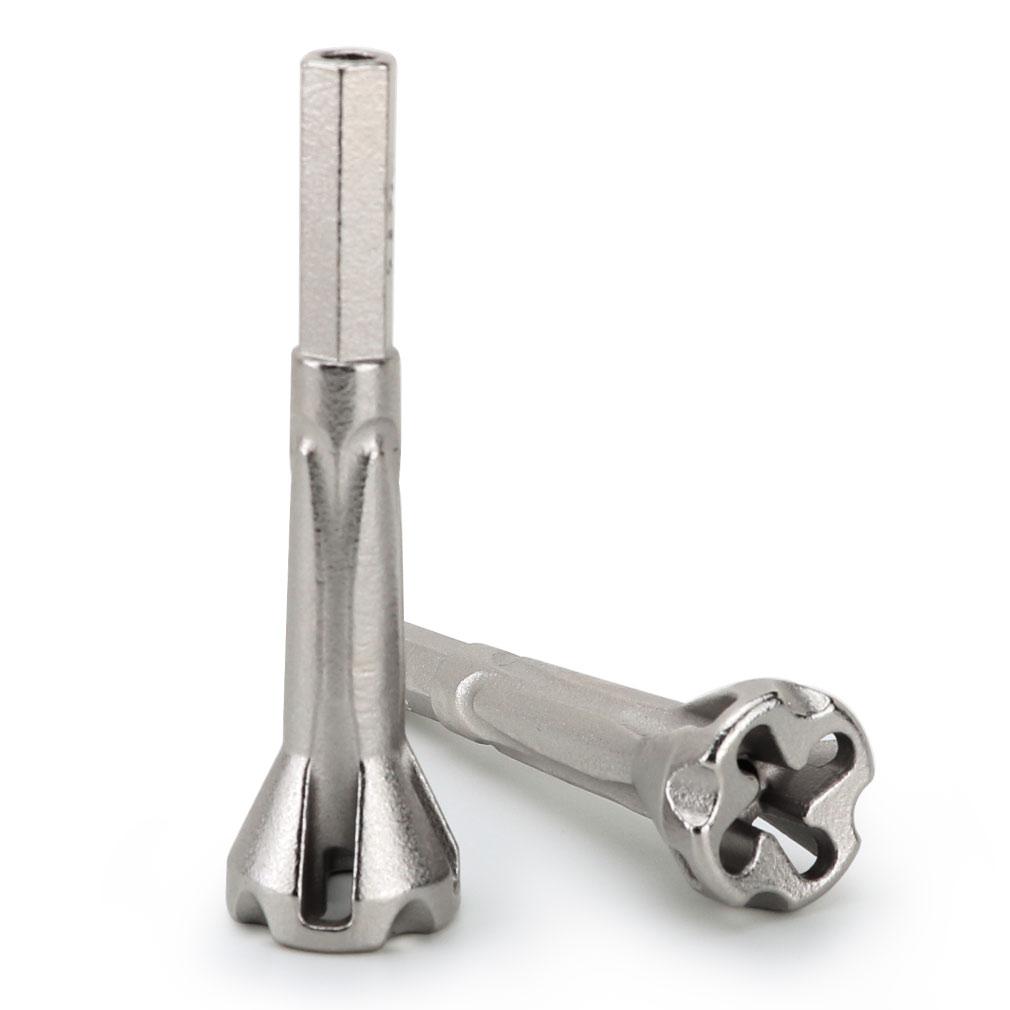 2.5/4 Square Automatic 5 Wire Universal Parallel Electrical Cable Wire Metal Drill Bit Stripping Twist Wire Tool Quick Connector