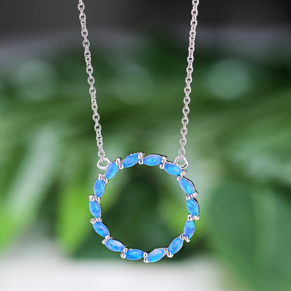 

Модное колье-круг с темпераментом OL для работы