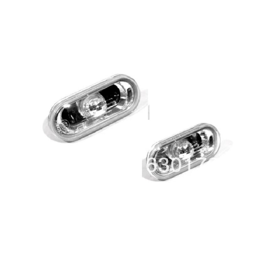 Replacement Part Clear Side Marker Light Smooth Lens For VW Volkswagen Golf MK4