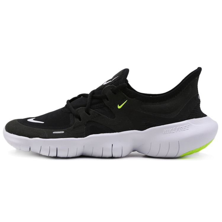 

Женские кроссовки Nike Free RN 5.0 Volt черный белый-антрацит-Volt AQ1316-003