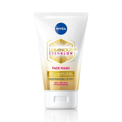 Luminous Even Glow Face Wash 100ml For Men & Women Oil-Free AHA Cleanser For Normal Sensitive Skin