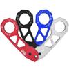 Universal JDM Racing Rear Tow Hook Set Ring Accessories Aluminum Alloy Car Modified Rear Bumper Auto Trailer Towing Kit