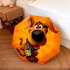 Courage the Cowardly Dog and Scooby-Doo  Pattern, Automatic Folding Umbrella, Portable and Foldable Design, 8 Ribs, a Christmas or Birthday Gift.