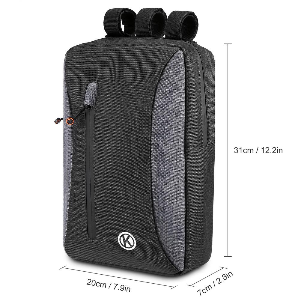 2-in-1-Fahrrad-Kofferraumtasche, lässige Brust-Sling-Packtasche, Radfahren, Fahrrad-Gepäckträger, Trägertasche, Pannier