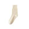 Zhuji Women's Antibacterial Mid-Calf Summer Socks - Breathable, Non-Binding, Early Autumn Style