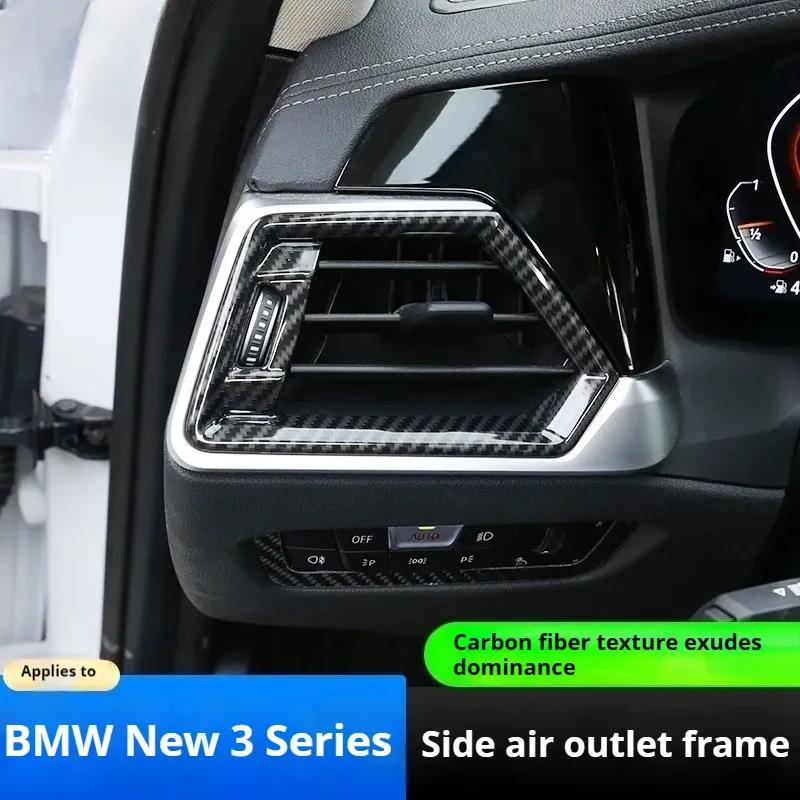 For BMW 2 3 4 Series G42 G20 G22 G23 G26 M3 G80 M4 G82 2024 Car Dashboard Panel Side Air Condition Vent Outlet Cover Trim