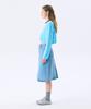JUNEJUNE SPACE Flower Applique Crop T_Sky
