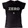 The Smashing Pumpkins Ladies Slim Fit T-Shirt: Zero Distressed OFFICIAL NEW