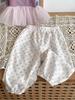 Now B. Happy Summer Girls' Gauze Top & Wide-Leg Pants Set - Stylish, Versatile, and Casual.