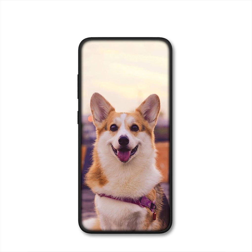Dog Cute Corgi Cover Phone Casing for Xiaomi Redmi Note 12 11 10 9 Pro 9S 10S 11S 9A 9C NFC 9T 10A 10C 12C Soft Case