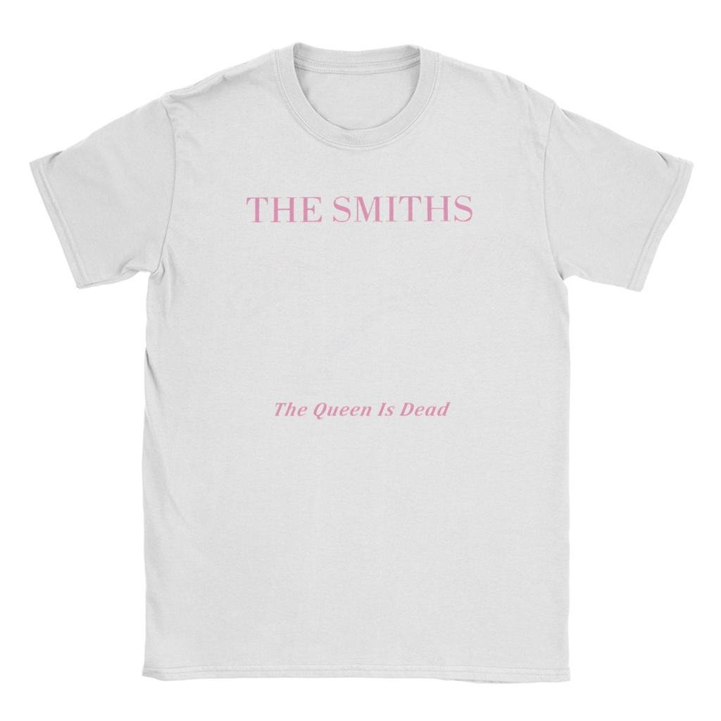 The Smiths The Queen Is Dead 100 Cotton T Shirt For Unisex's Summer Y2K Fun T Shirts O Neck Hip Hop Tees Oversize Casual Clothing