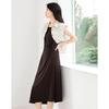 Women's Long-Sleeve Shirt & Sling Dress Two-Piece Set