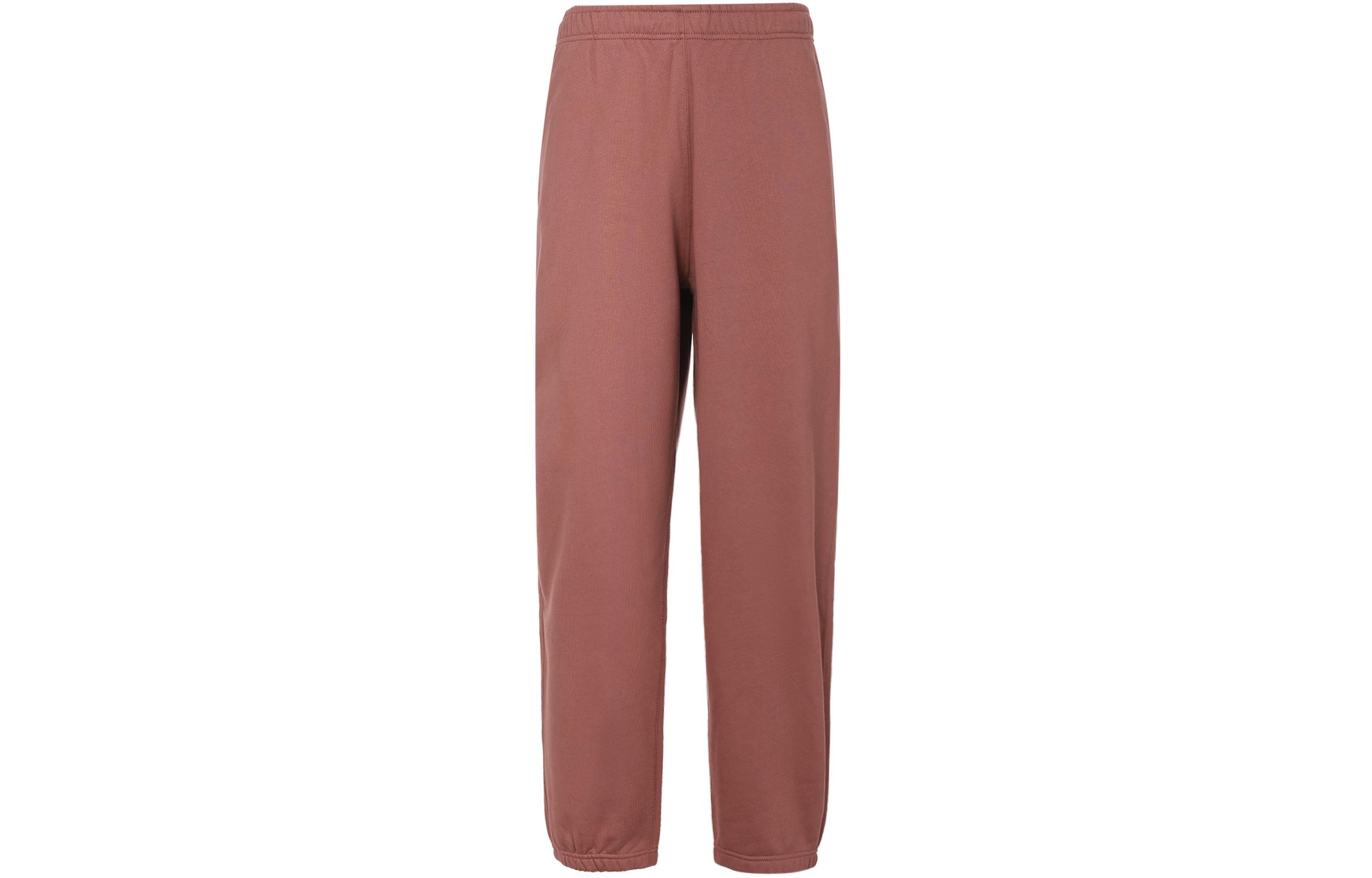 Nike Knitted Sweatpants Men s Rusty Red Moderate Cuffed Pants CW5460-691 S