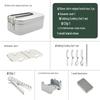 Ultra-Light Portable Aluminum Lunch Box for Outdoor Travel