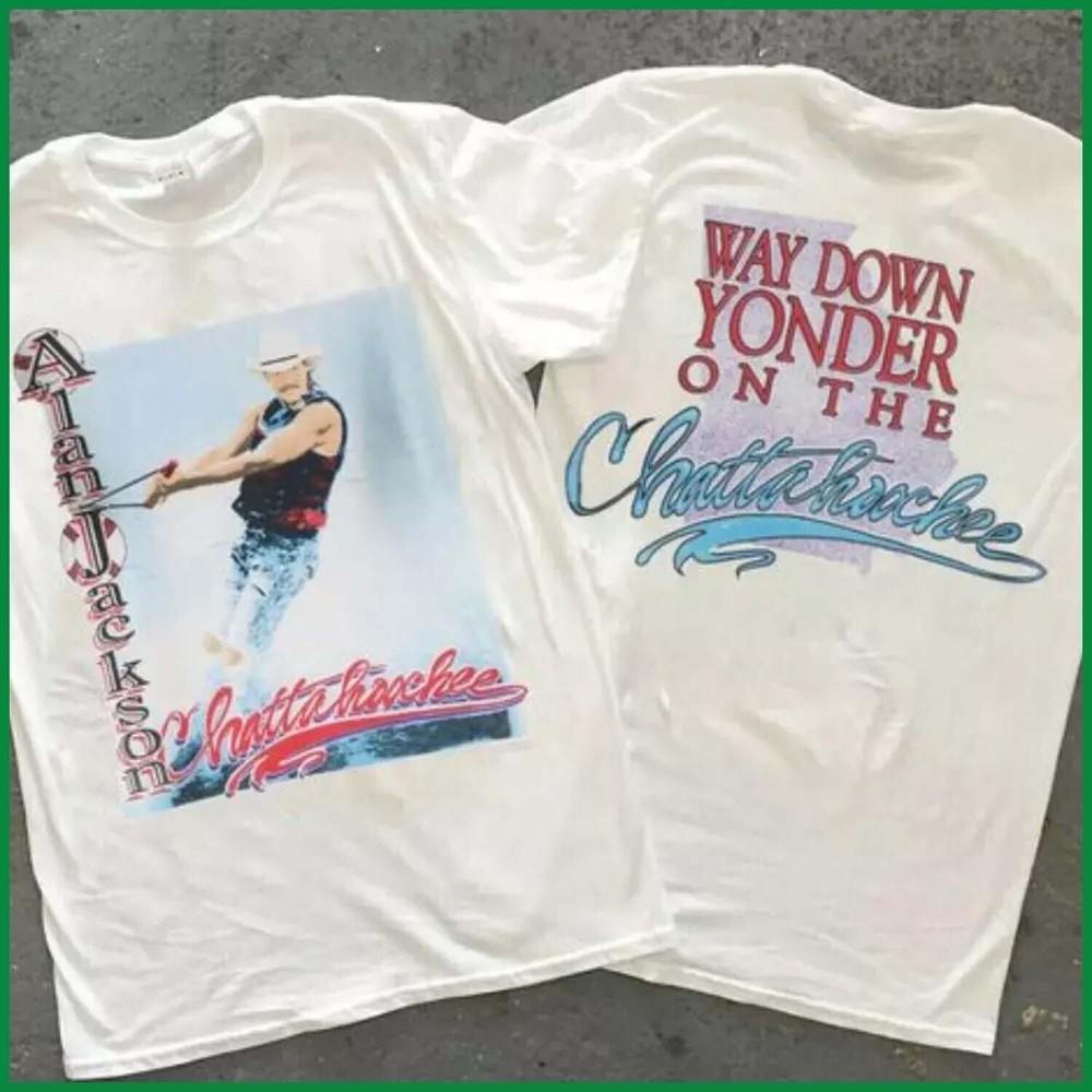 Vintage 90s Alan Jackson Country Music Band Shirt Unisex T-Shirt S