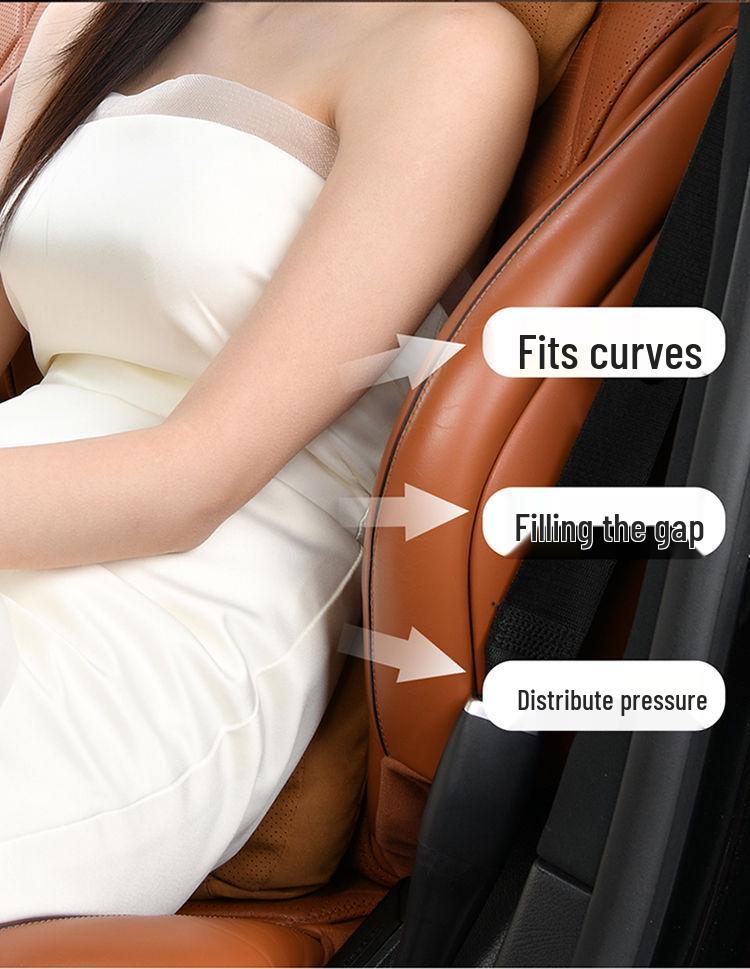 Luxurious Fur Neck Support Headrest for Maybach – Universal Car Interior Comfort