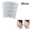 40Pcs Invisible V Face Lift Tapes Wrinkle Removal Sticker Face Forehead Neck Sticker Pad Anti Aging Patch Facial Slimming Mask