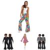 Female Disco Cosplay Costume Set Perfect For Fashion Shows And Posy Mia Parties
