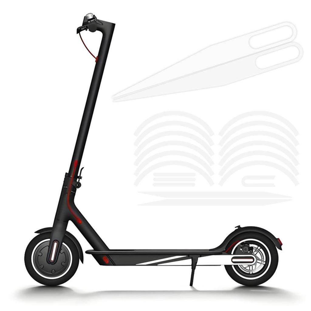 All-inclusive Scooter Sticker for M365 1s - Reflective Decal, Full-body Protective , High Visibility Safety Stickers