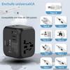 Universal Travel Adapter Plug, 220v To 5v Fast Charging Power Plug, Socket Converter for Europe US UK Asia, Portable Charger