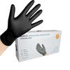 100PCSDisposable Nitrile Black Gloves - Tear-Resistant Durable, Ideal for Cooking Food Handling & Dough Kneading