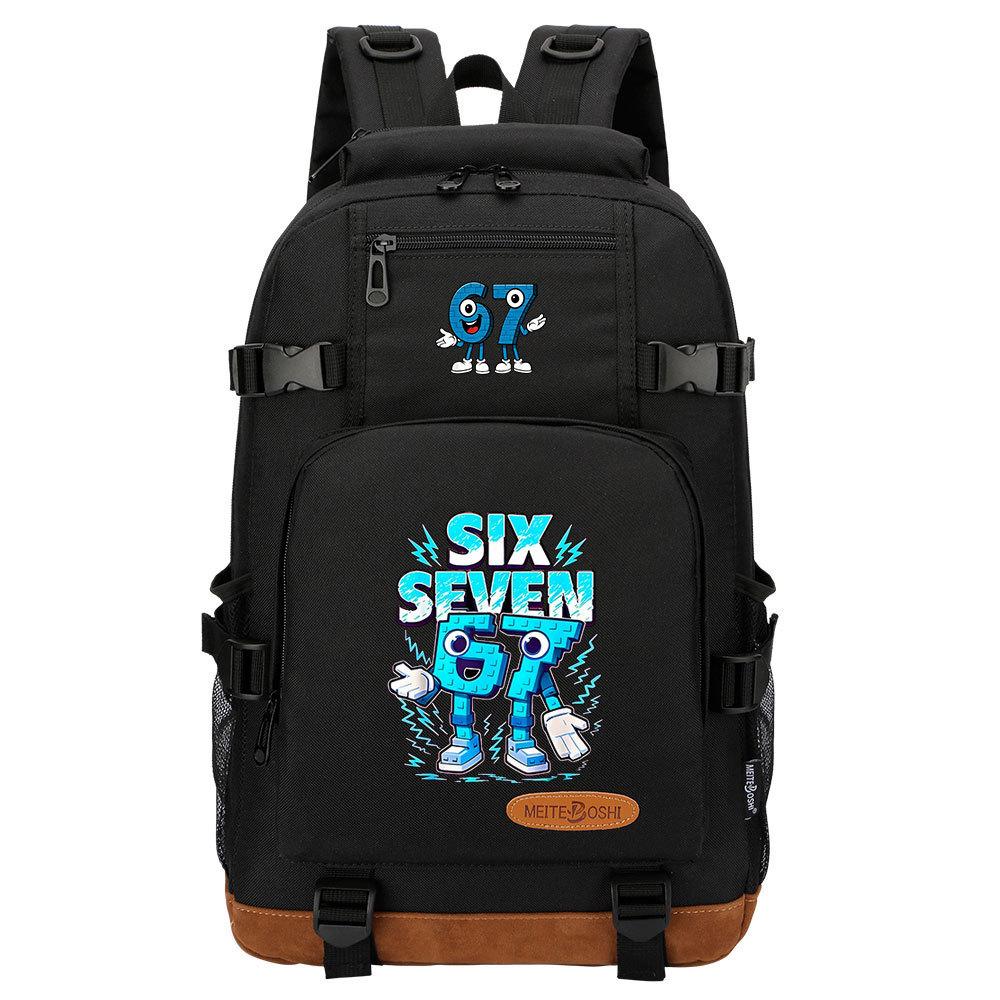 3-delige Schoolrugzakset voor Studenten Grote Capaciteit Oxford Stof Schooltas met Schouderband en Etui One size fits all