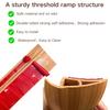 1PC 1m/39.37inch Threshold Ramps for Doorways, Rubber Threshold,Floor Transition Strip Self Adhesive,Door Threshold